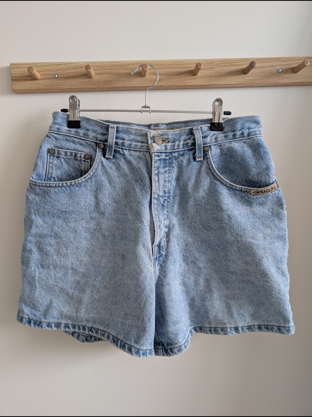 Sasson Vintage Light Blue Denim Shorts
